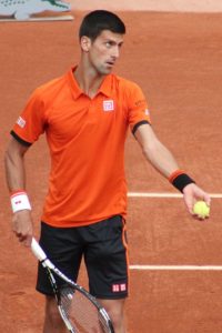 Serbischer Tennisspieler Novak Đoković