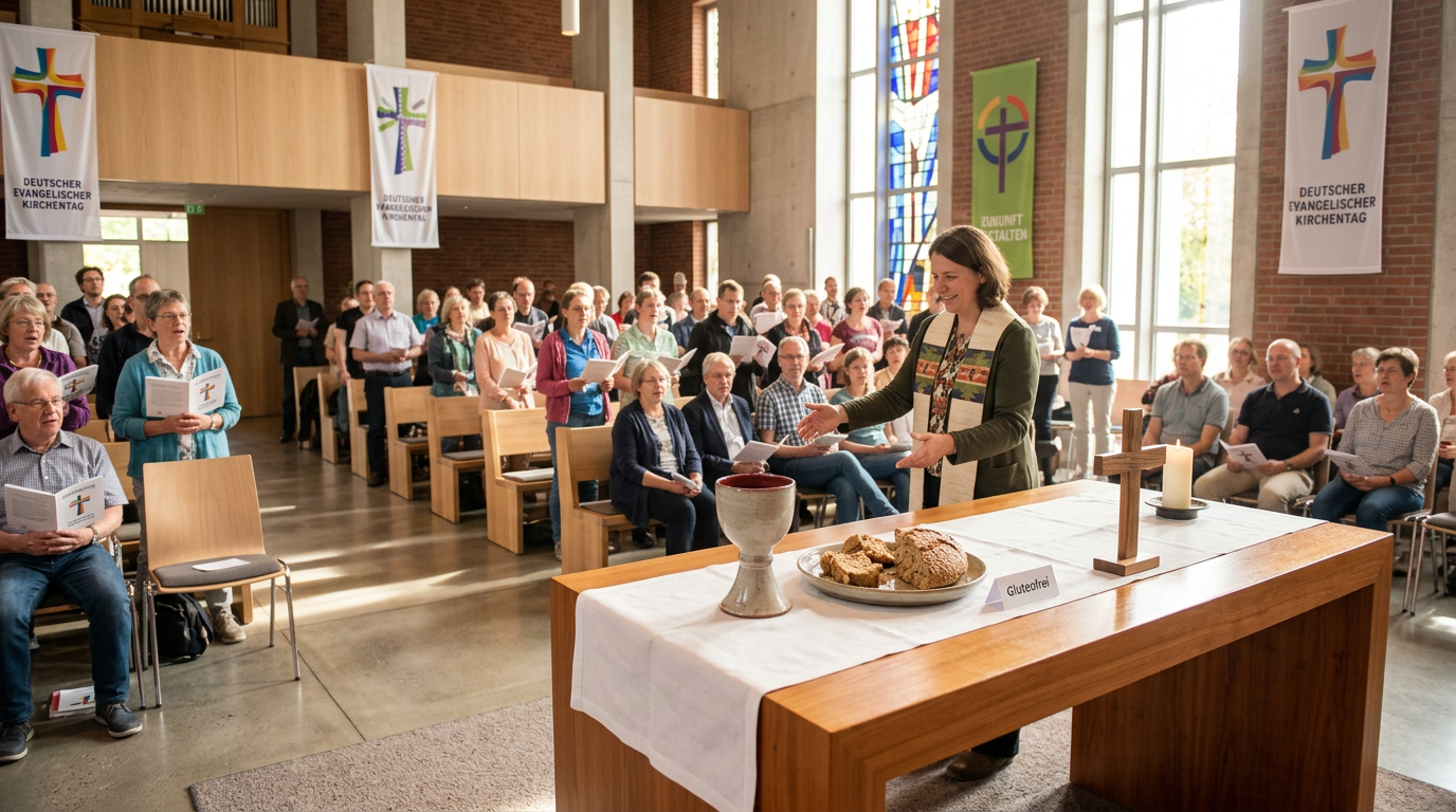 Glutenfreies Abendmahl beim Evangelischen Kirchentag – Kommunion für Zöliakie-Betroffene