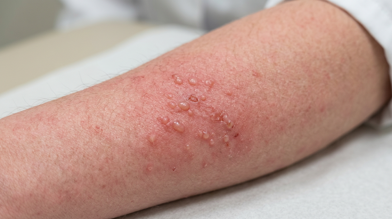 Zöliakie und Haut – Dermatitis herpetiformis Hautreaktion auf Gluten